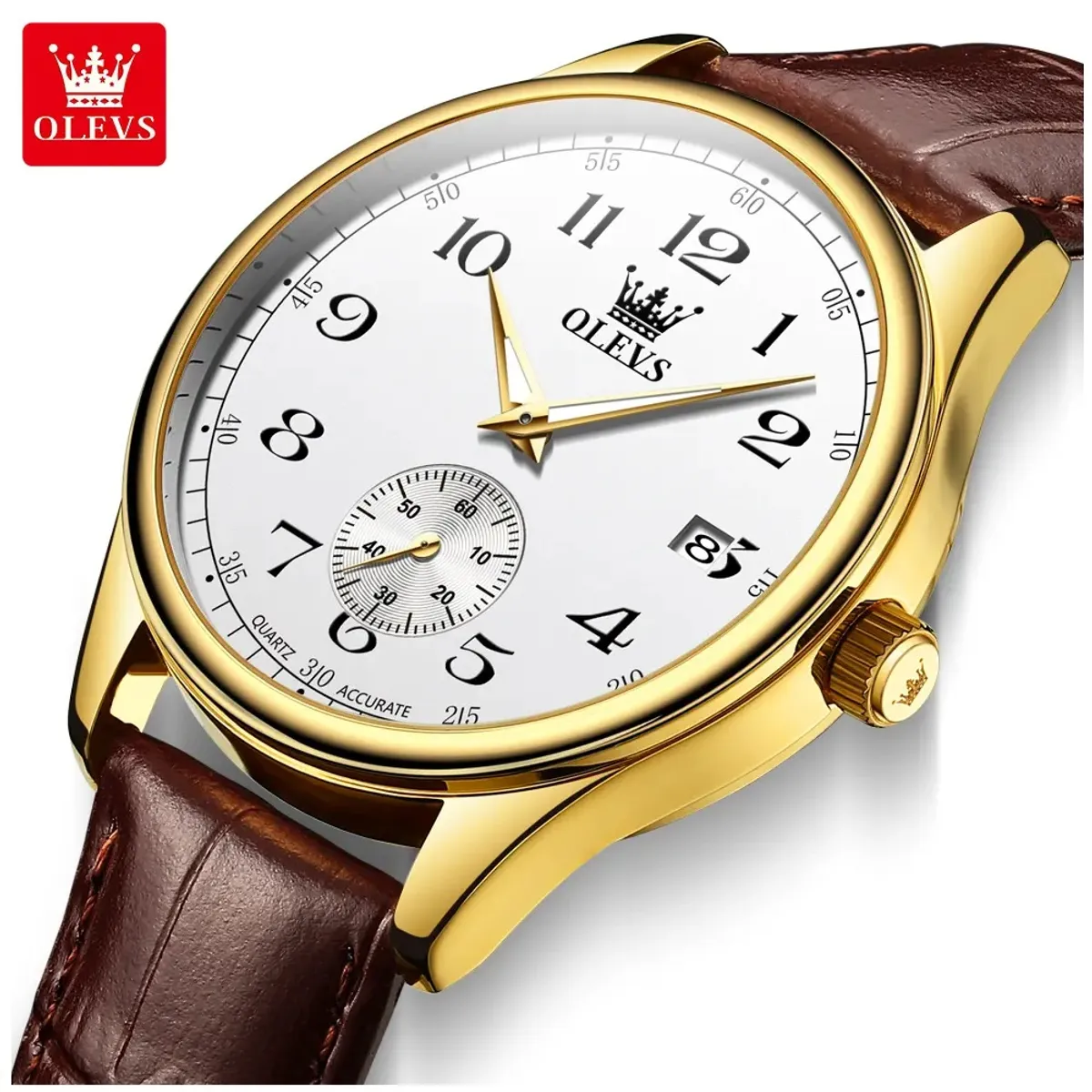 STARTECHOFFICE - Reloj Análogo para Hombre con Movimiento Cuarzo Preciso Diseño Clásico Cuarzo Japonés