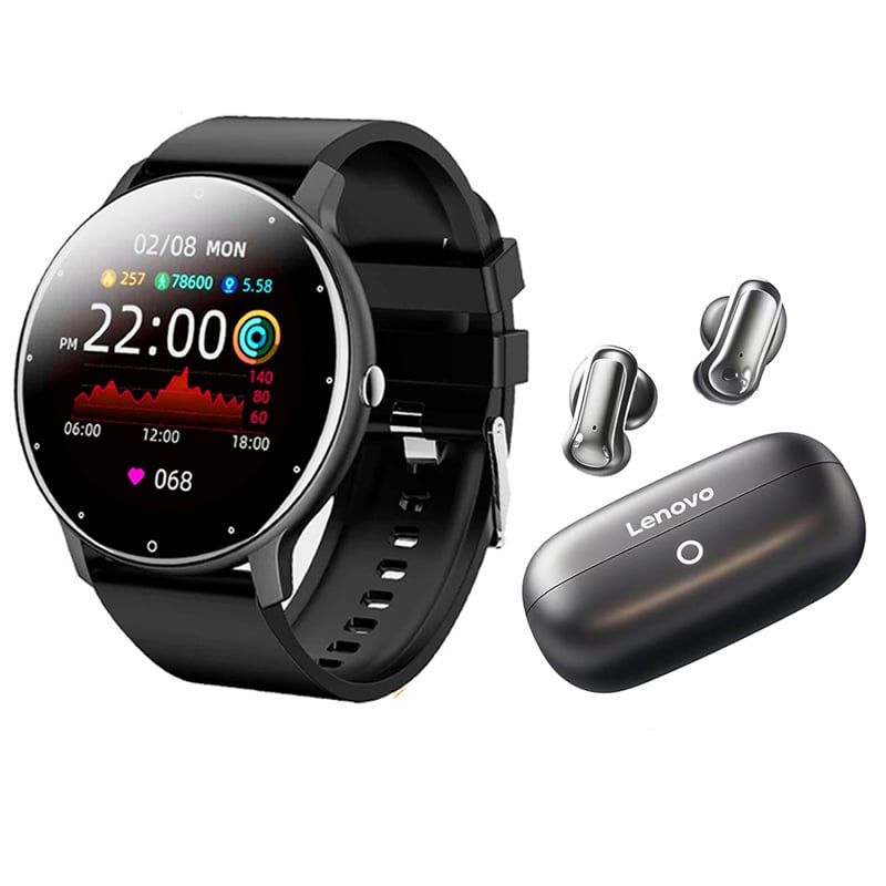 LENOVO - Lenovo TA400 Tws Audífonos tws y Toumi Fit Pro-B Reloj inteligente