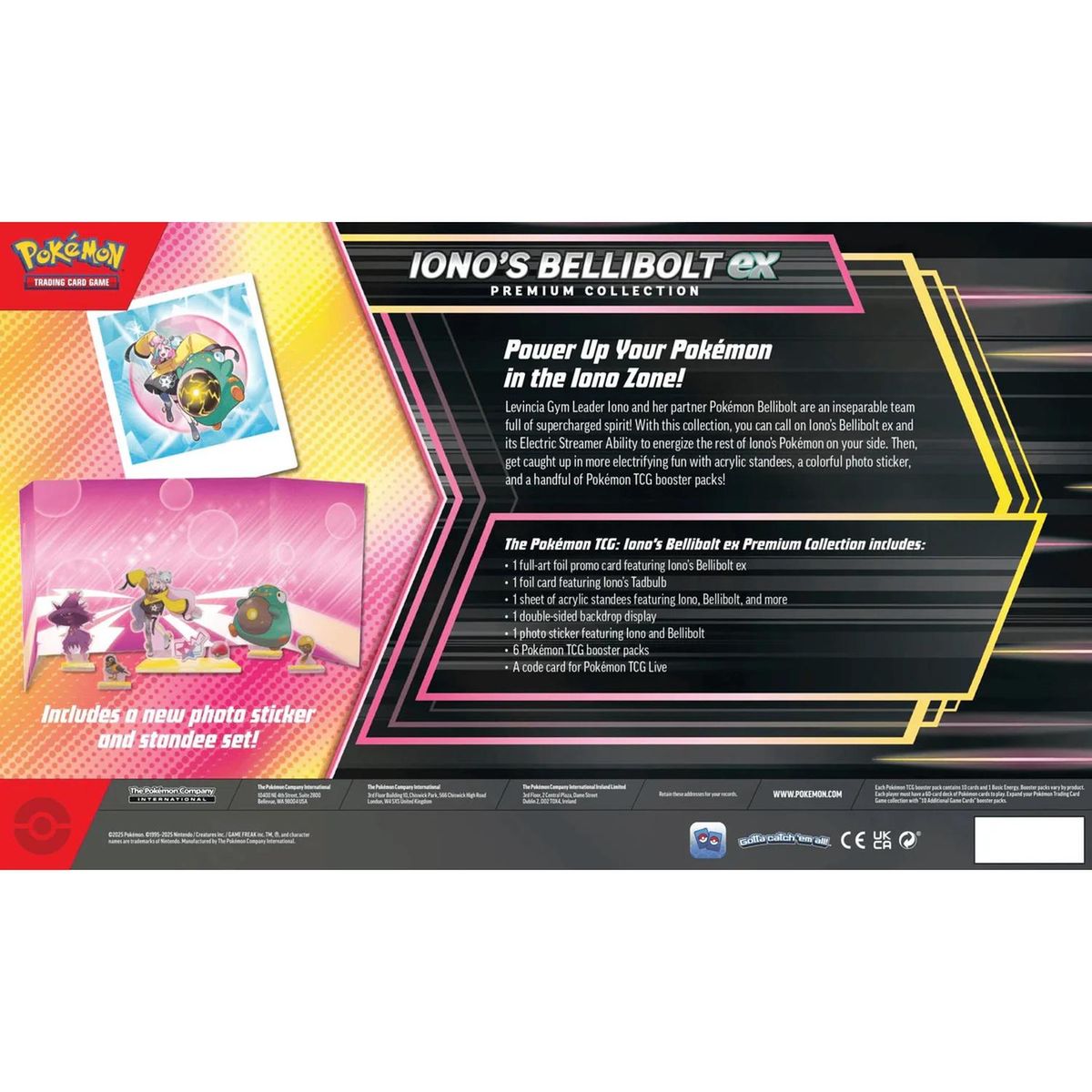 POKEMON - IONOS BELLIBOLT EX PREMIUM COLLECTION INGLES
