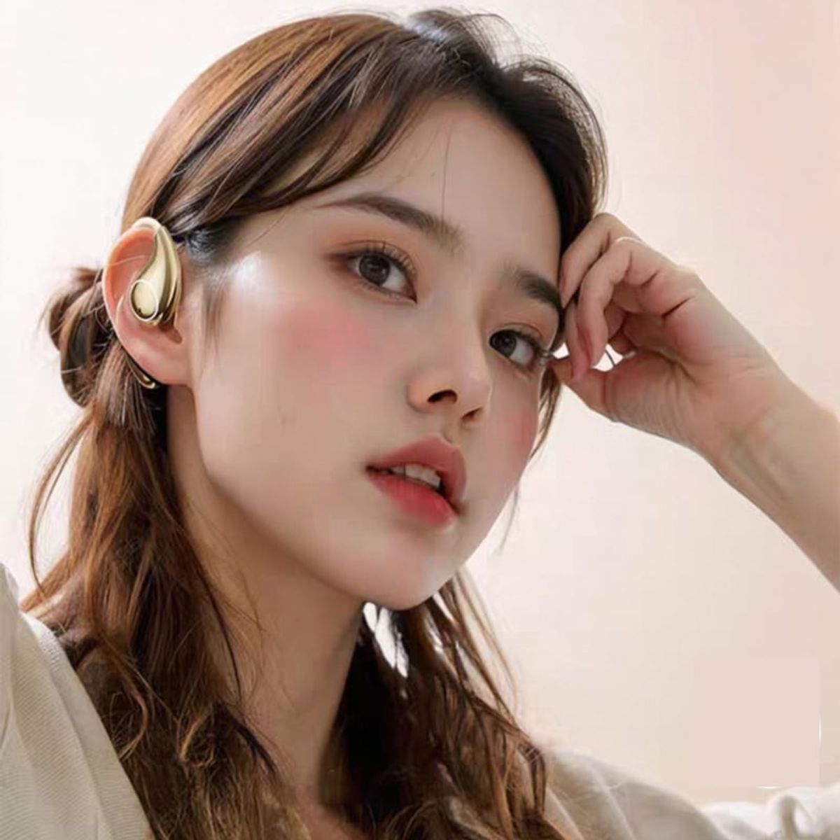 LENOVO - Audífonos Lenovo EA320 ENC Auriculares Bluetooth 5.4 Earphone-Negro