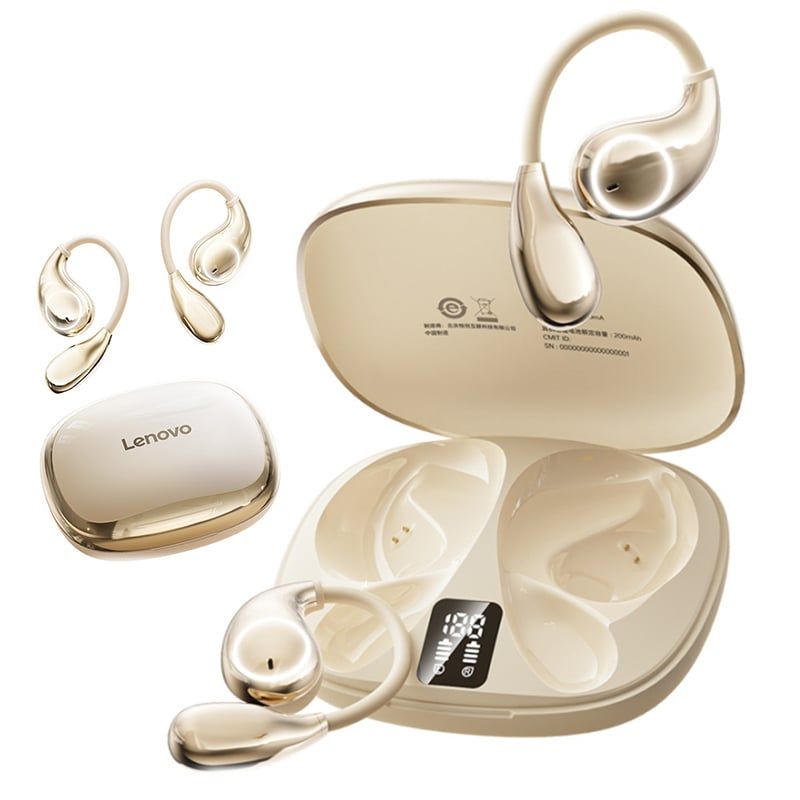 LENOVO - Audífonos Lenovo EA320 ENC Auriculares Bluetooth 5.4 Earphone-Negro