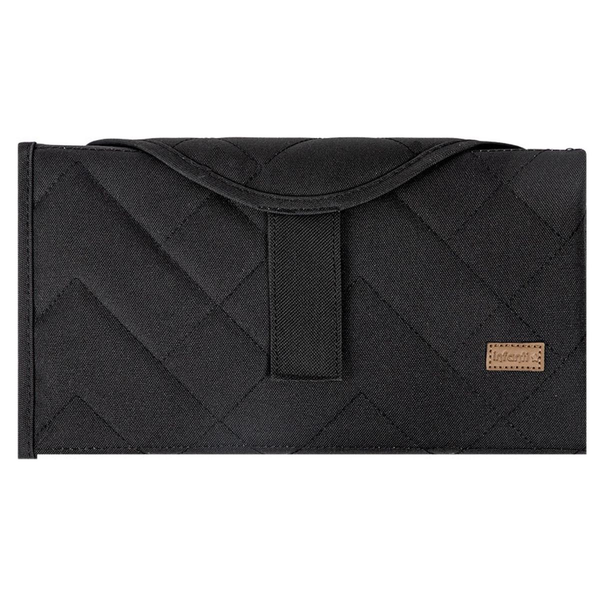 INFANTI - Mudador Jumbo para Bebés Impermeable Negro Infanti