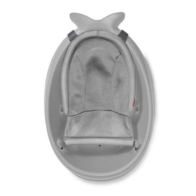 SKIP HOP - Tina Bañera Bebe Moby 3 Etapas Smart Sling Gris Skip Hop