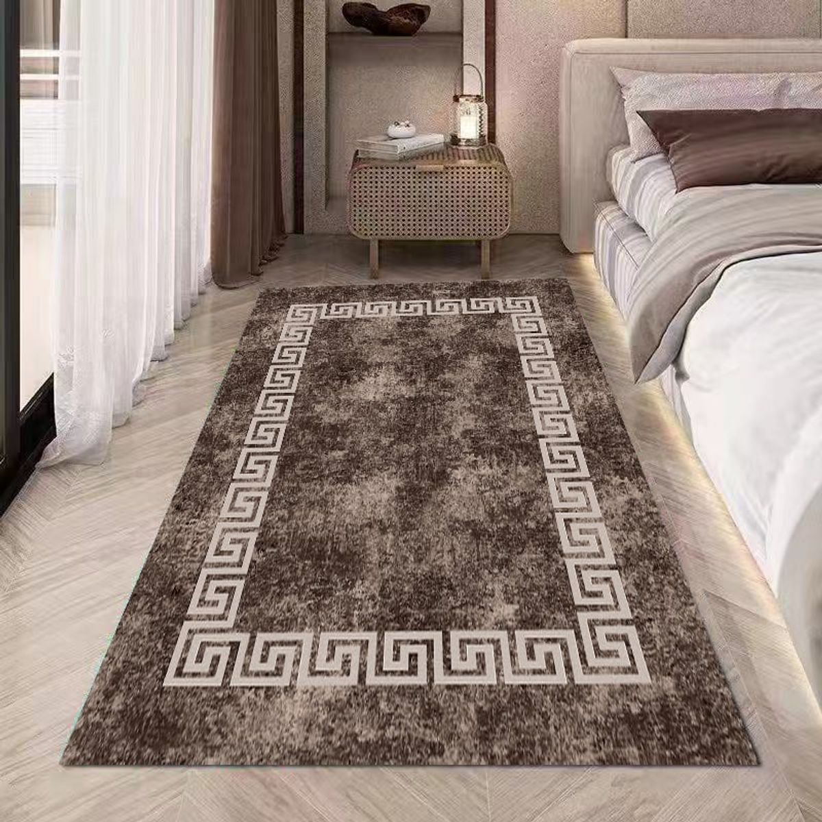 GENERICO - Alfombra De Pasillos Diseño 3d Bajada De Cama Baño Cocina