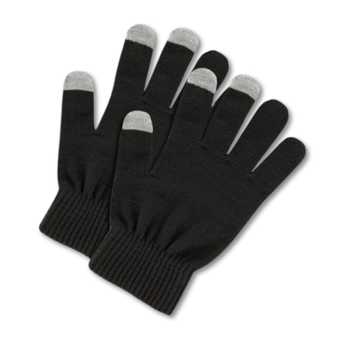 EKOL TACTICA MILITAR - Pack 12 Guantes De Lana Térmico Con Punta Touch Táctil