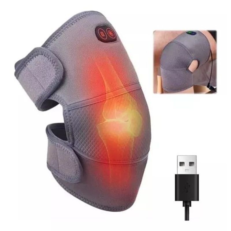 GENERICO - Rodillera Calefacción Compresa Caliente 2 en 1 con Usb Original