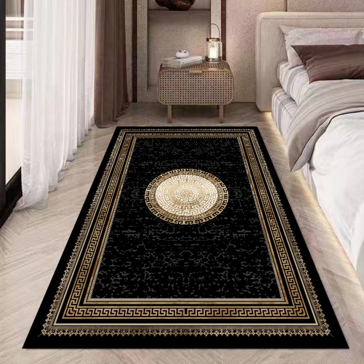 GENERICO - Alfombra De Pasillos Diseño 3d Bajada De Cama Baño Cocina