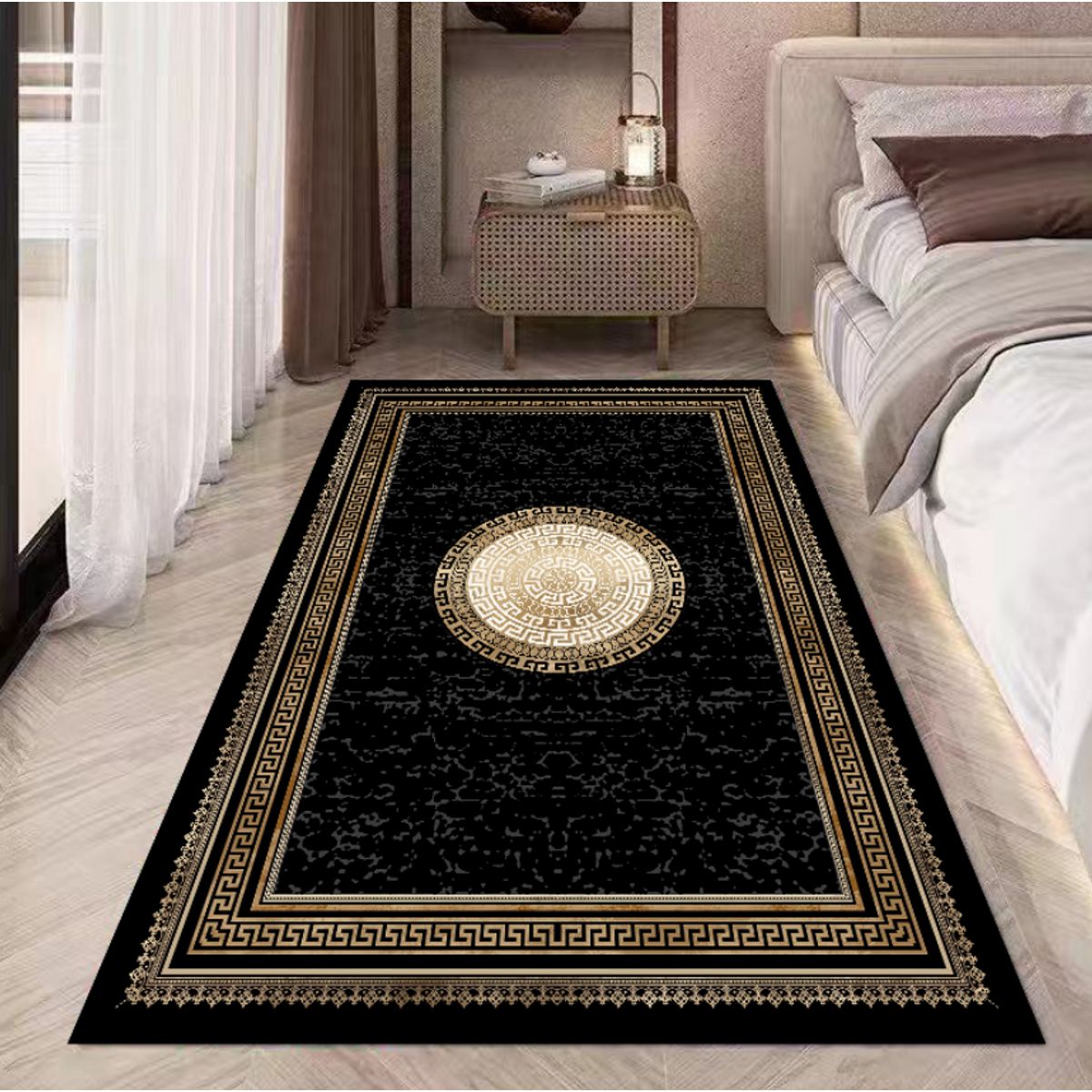 GENERICO - Alfombra De Pasillos Diseño 3d Bajada De Cama Baño Cocina