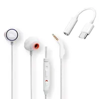 Audifonos Quantum 50 Gaming 3.5mm Blanco y Type C