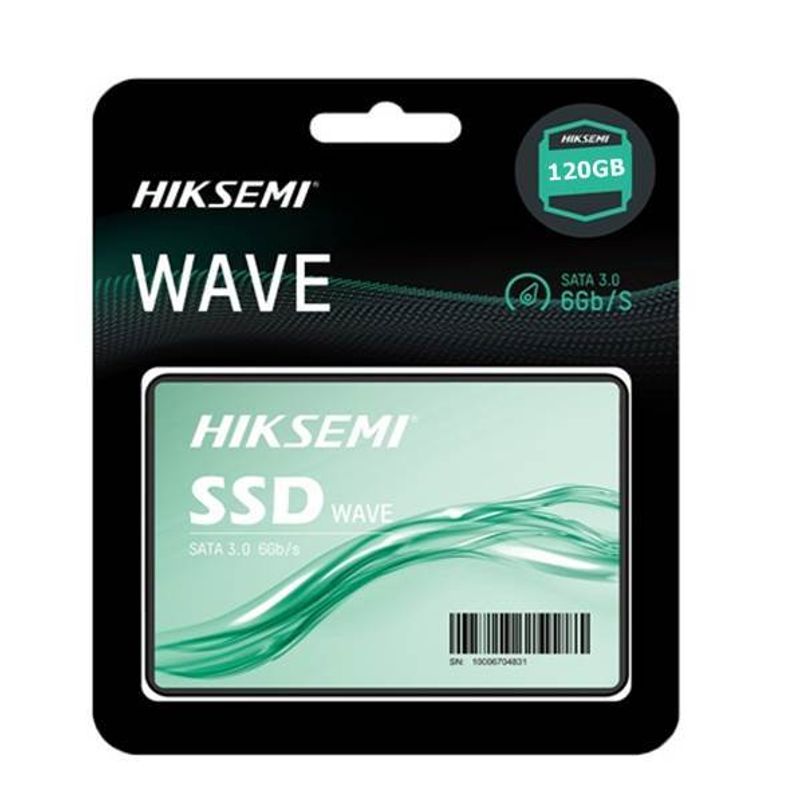 HIKVISION - Disco Ssd Estado Solido Hiksemi 120gb 2,5 Sata Wave Hikvision
