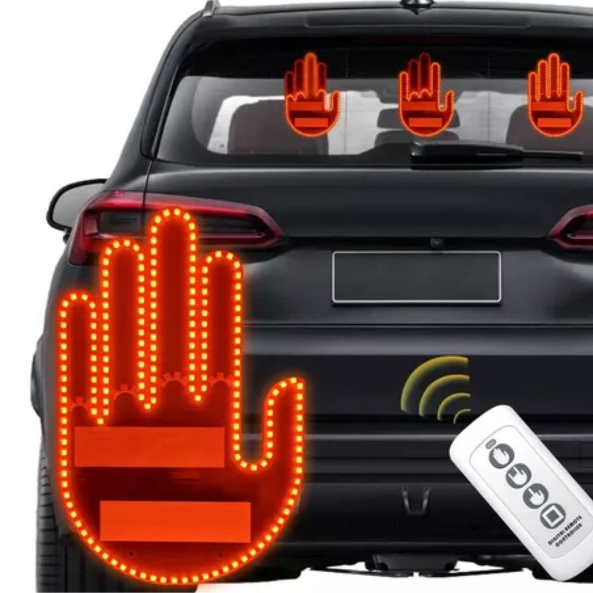 MOVI - LUZ DE COCHE LED DE GESTO DE MANO DIVERTIDO CON CONTROL