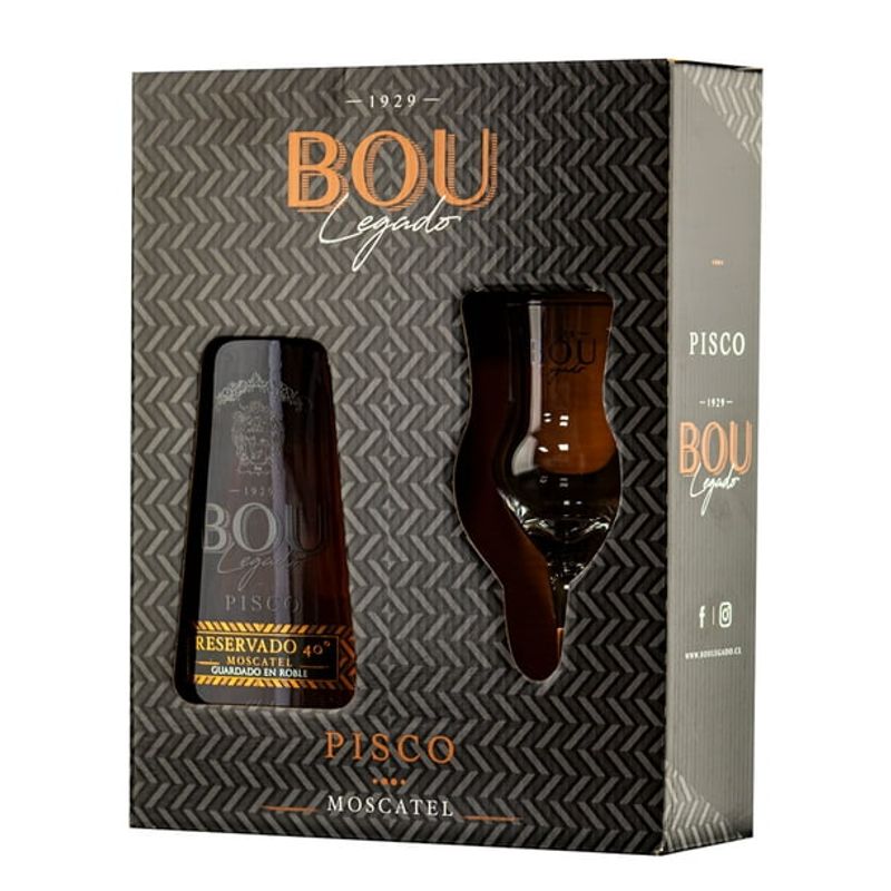 BOU - Pisco Bou Legado 40° GANADOR El MEJOR PISCO DEL MUNDO 2025