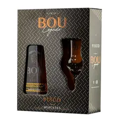 BOU - Pisco Legado 40° GANADOR El MEJOR PISCO DEL MUNDO 2025.