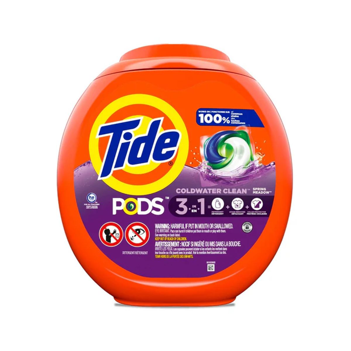 TIDE - Detergente En Capsulas Tide Pods Spring Meadow 76 Unidades