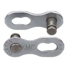 GENERICO - 2x Conexión De Cadena Kmc Bicicleta 7 O 8 Speed Missinglink