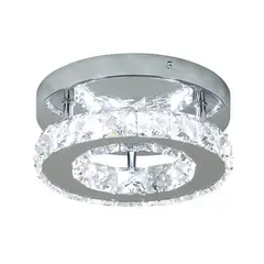 MMDH - Ronda K9 Crystal Dormitorio LED Lámparas de techo