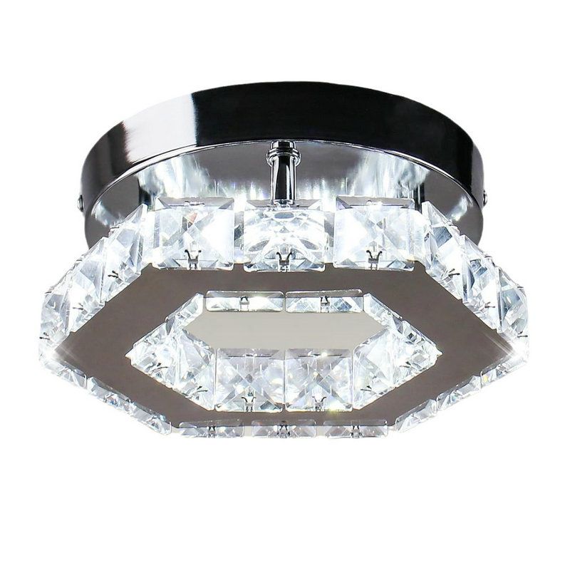 MMDH - K9 Crystal Balcony Aisle Hexagonal LED Plafón