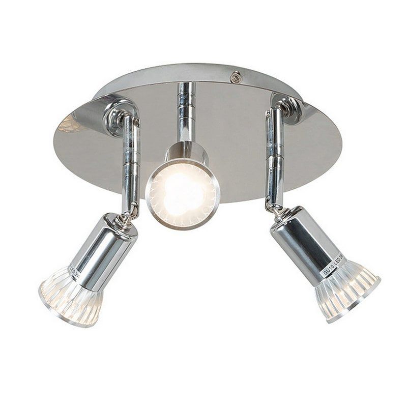 MMDH - Plafón LED Cromo GU10 Balcón Cocina