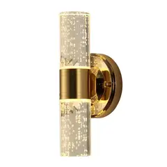 MMDH - Cristal de lujo Salón Comedor LED Lámpara de pared