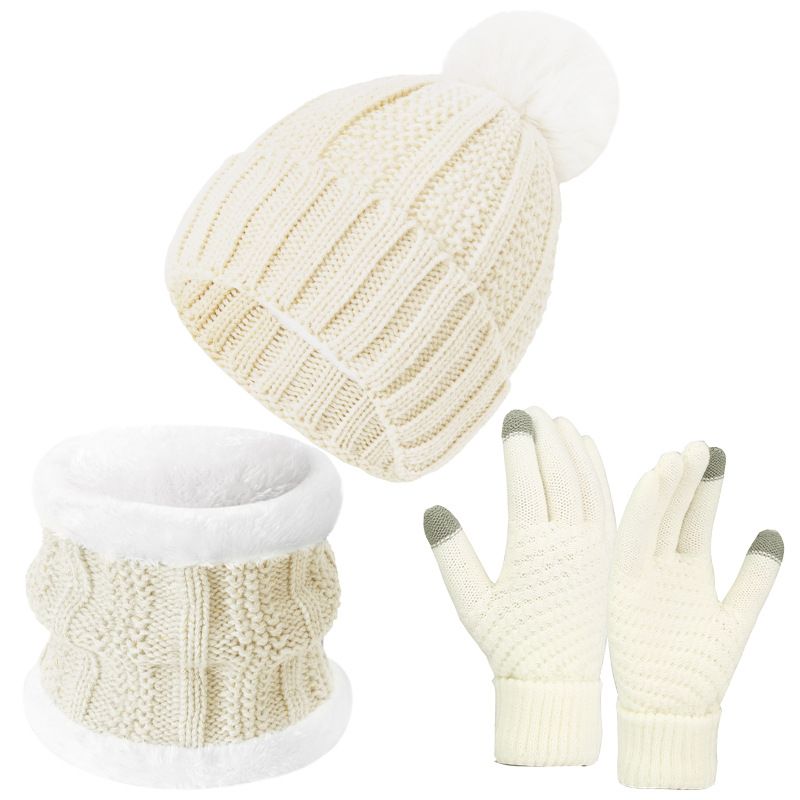 TIOZONEY - Pack Gorro, Bufanda y Guantes