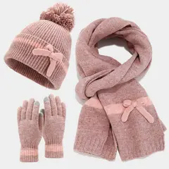 TIOZONEY - Pack Gorro, Bufanda y Guantes