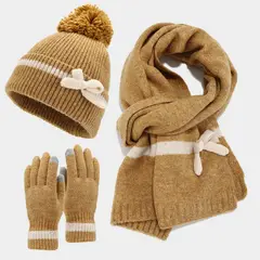 TIOZONEY - Pack Gorro, Bufanda y Guantes