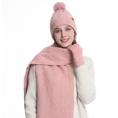 TIOZONEY - Pack Gorro, Bufanda y Guantes