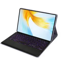 HONOR - Tablet magic pad 13 8+256GB 13" WIFI-Azul con Morado luminsos teclado