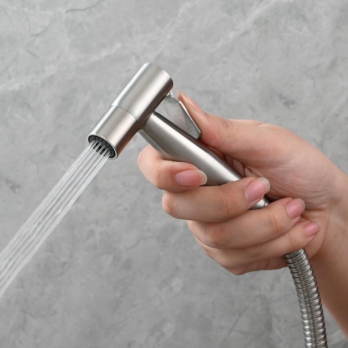 GENERICO - Bidet Acero InoxidableGrifo Portatil  Kit Ducha De Lavabo