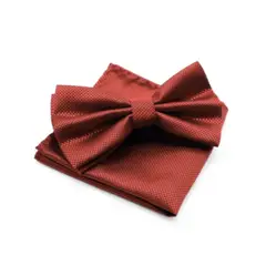 COLETTE - Set Elegante De Humita + Pañuelo Jacquard Colores Varios