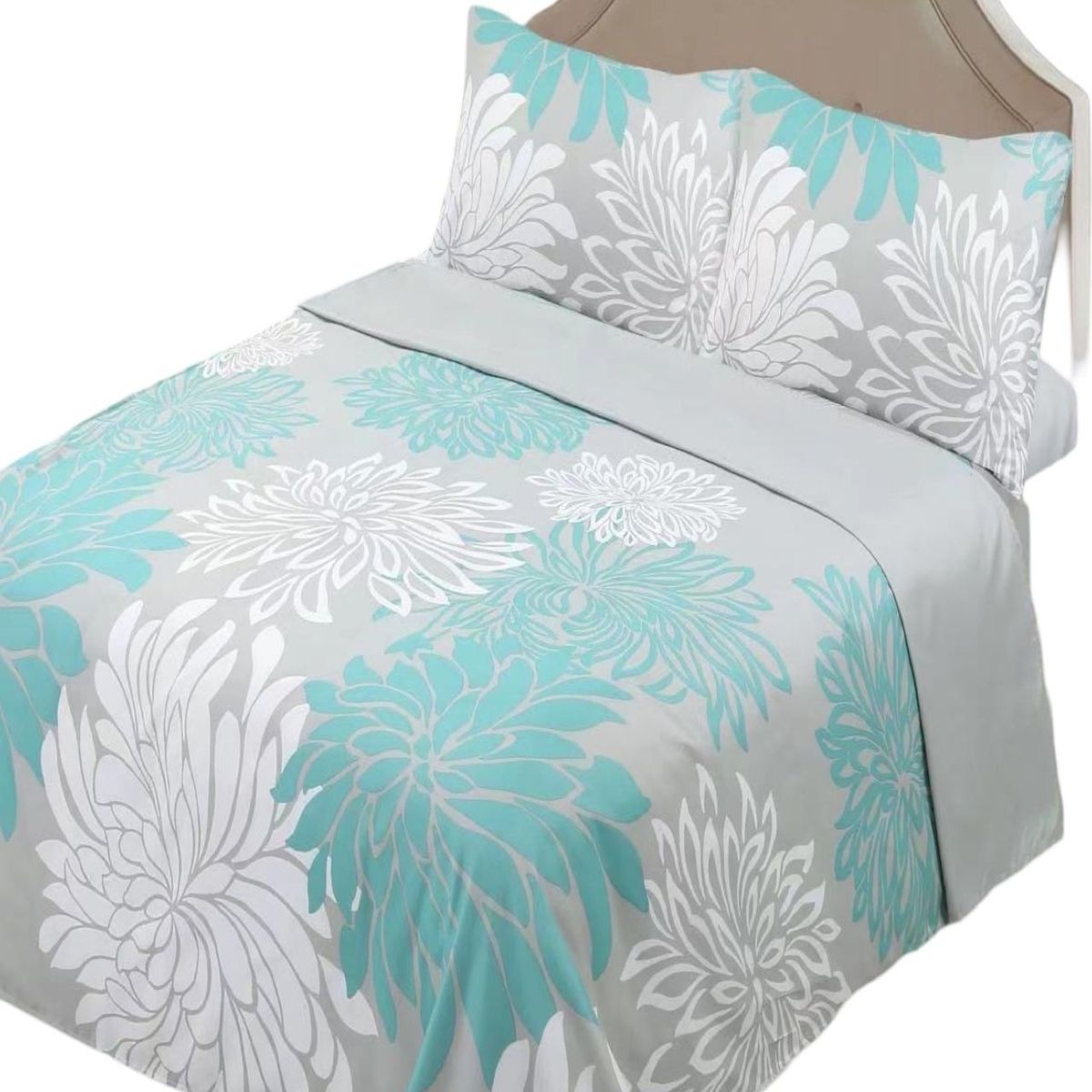 GENERICO - JUEGO DE SABANAS 2 PLAZA CON DISEÑO