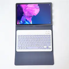 RENVMEXY - Funda Teclado Morado para Lenovo Tab P11 de 11 pulgadas