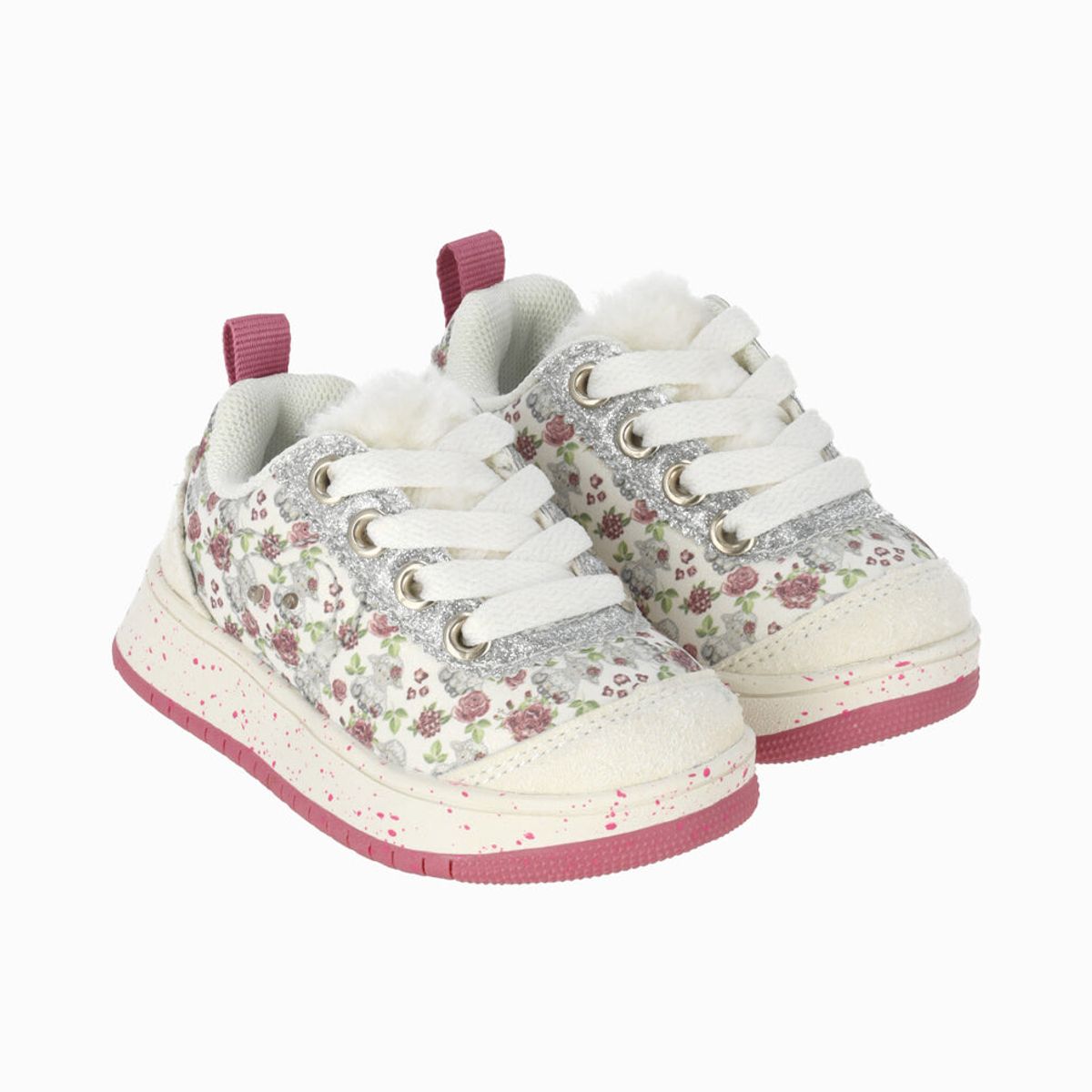 LIMONADA - Zapatilla bebés con luces plateado Limonada