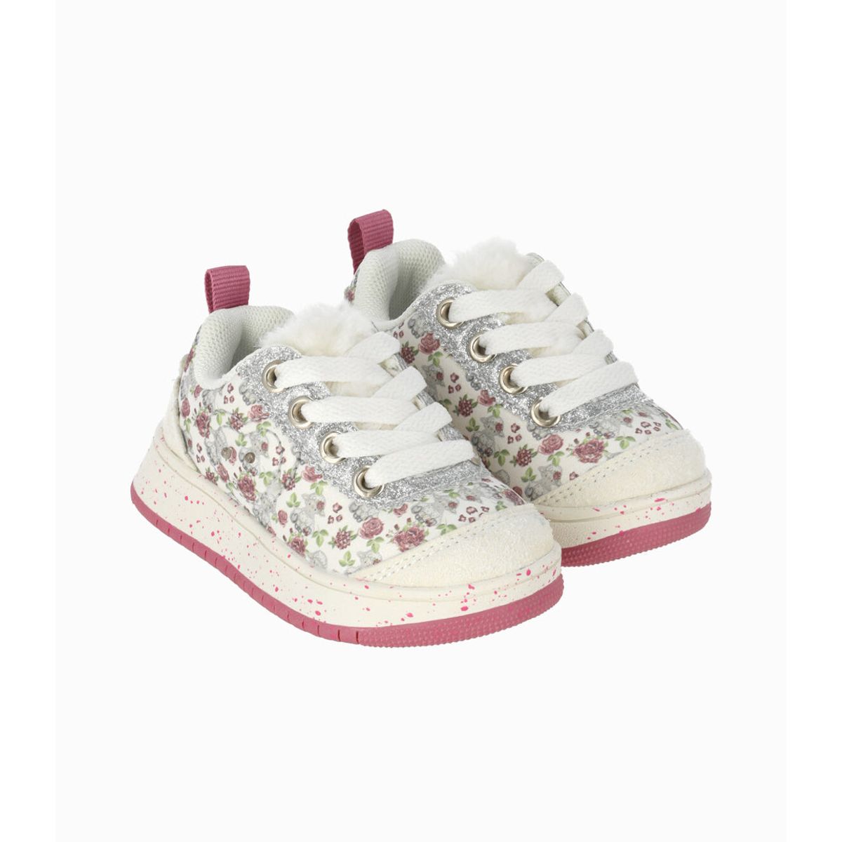 LIMONADA - Zapatilla bebés con luces plateado Limonada