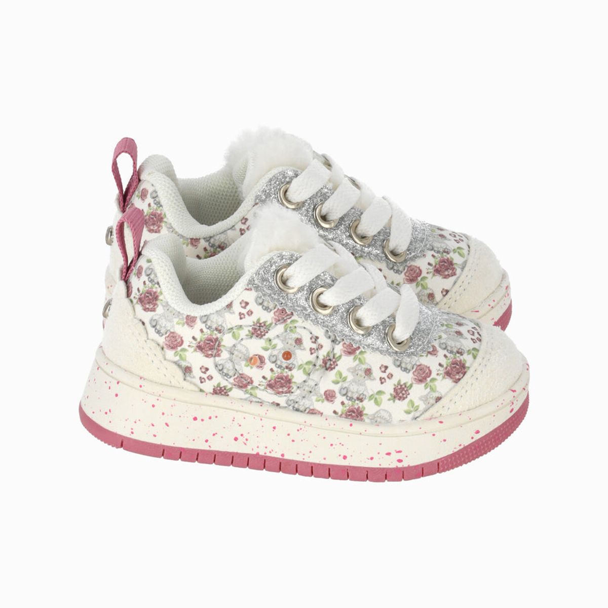 LIMONADA - Zapatilla bebés con luces plateado Limonada