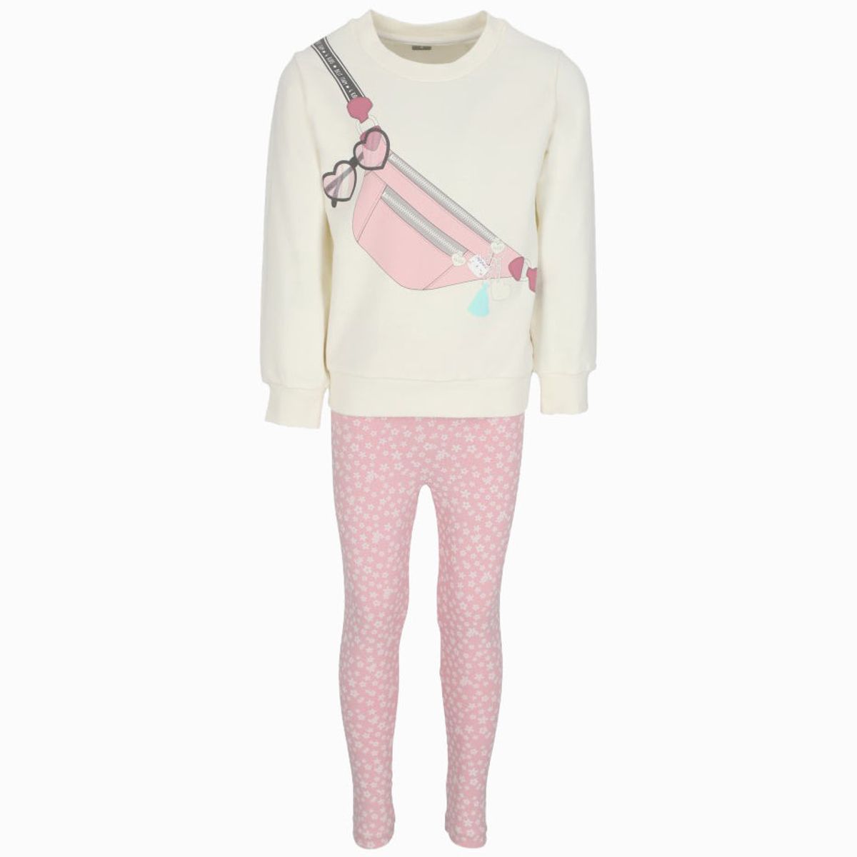 4KIDS - Conjunto niña con cartera blanco 4 Kids