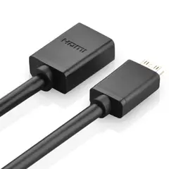 UGREEN - Cable Mini-HDMI a HDMI 20cm Negro