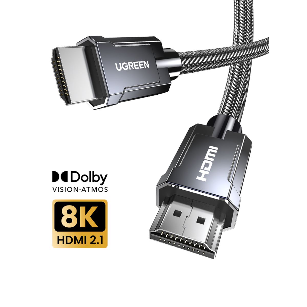 UGREEN - Cable HDMI 21 8K 3M Aluminio Ugreen