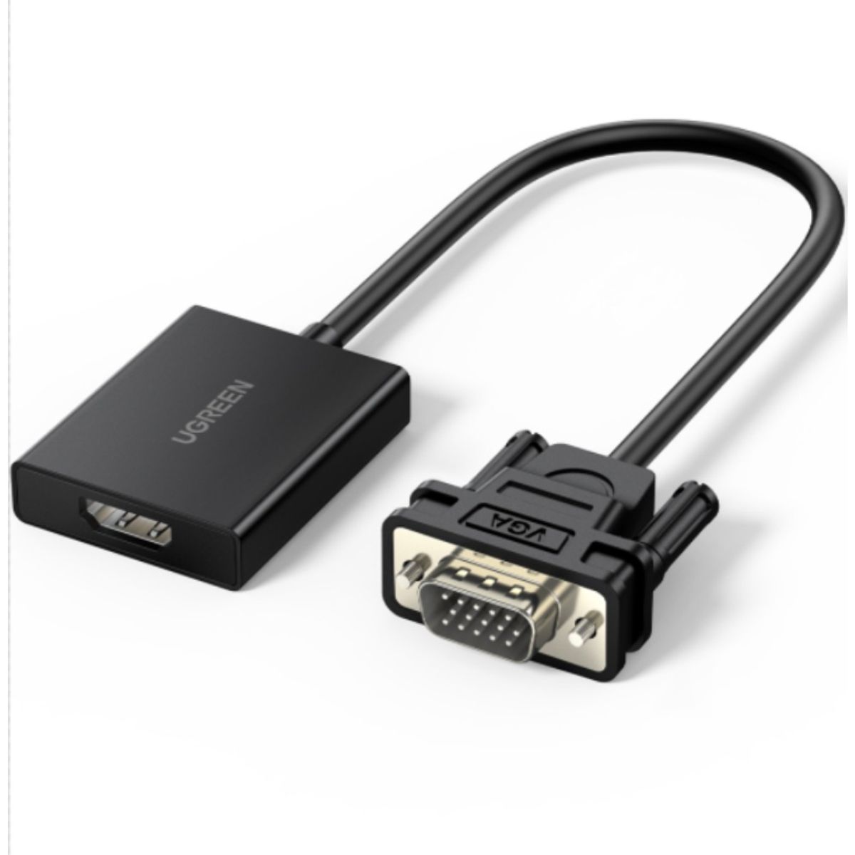 UGREEN - Convertidor VGA a HDMI + Audio 35mm Ugreen