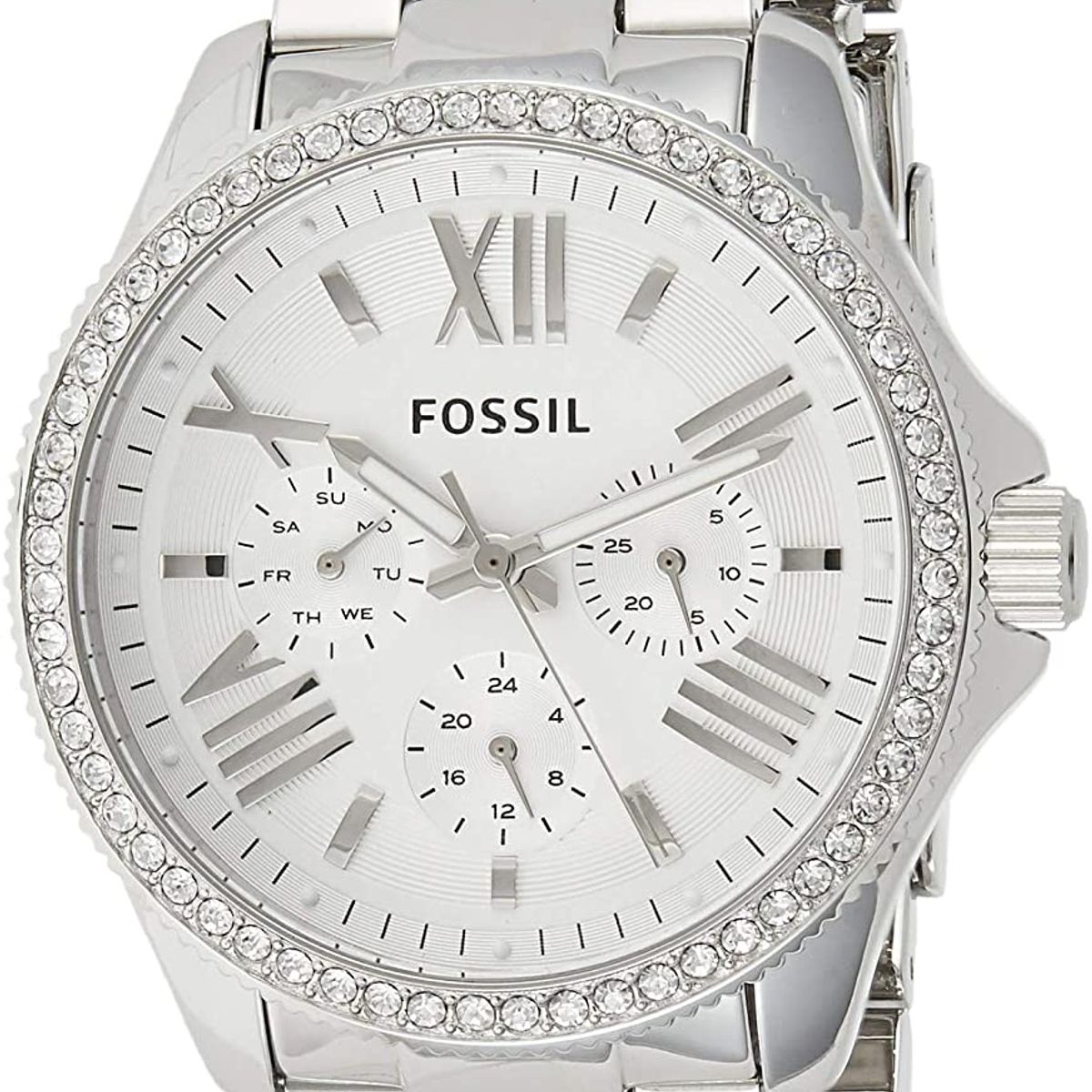 FOSSIL - Reloj Fossil Cecile AM4481 Plateado De Acero inoxidable Para Mujer.