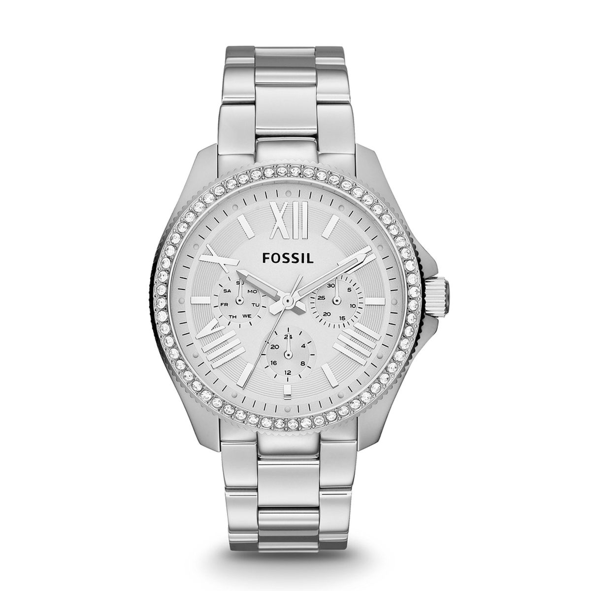 FOSSIL - Reloj Fossil Cecile AM4481 Plateado De Acero inoxidable Para Mujer.