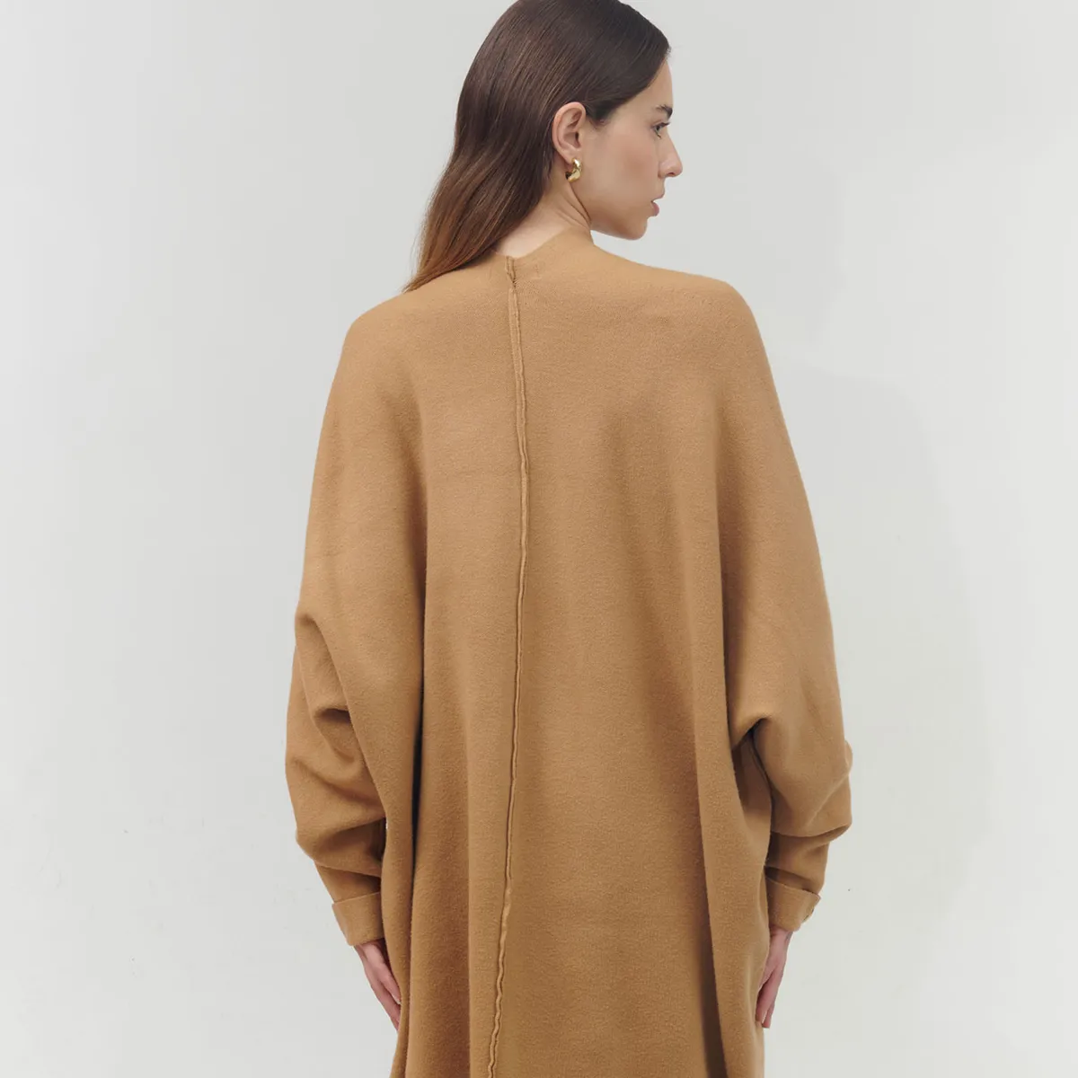 GUINDA - Cardigan abierto con bolsillos de cuero Great Guinda