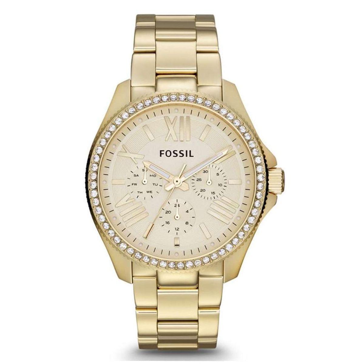FOSSIL - Reloj Fossil Cecile AM4482 Dorado De Acero inoxidable Para Mujer.