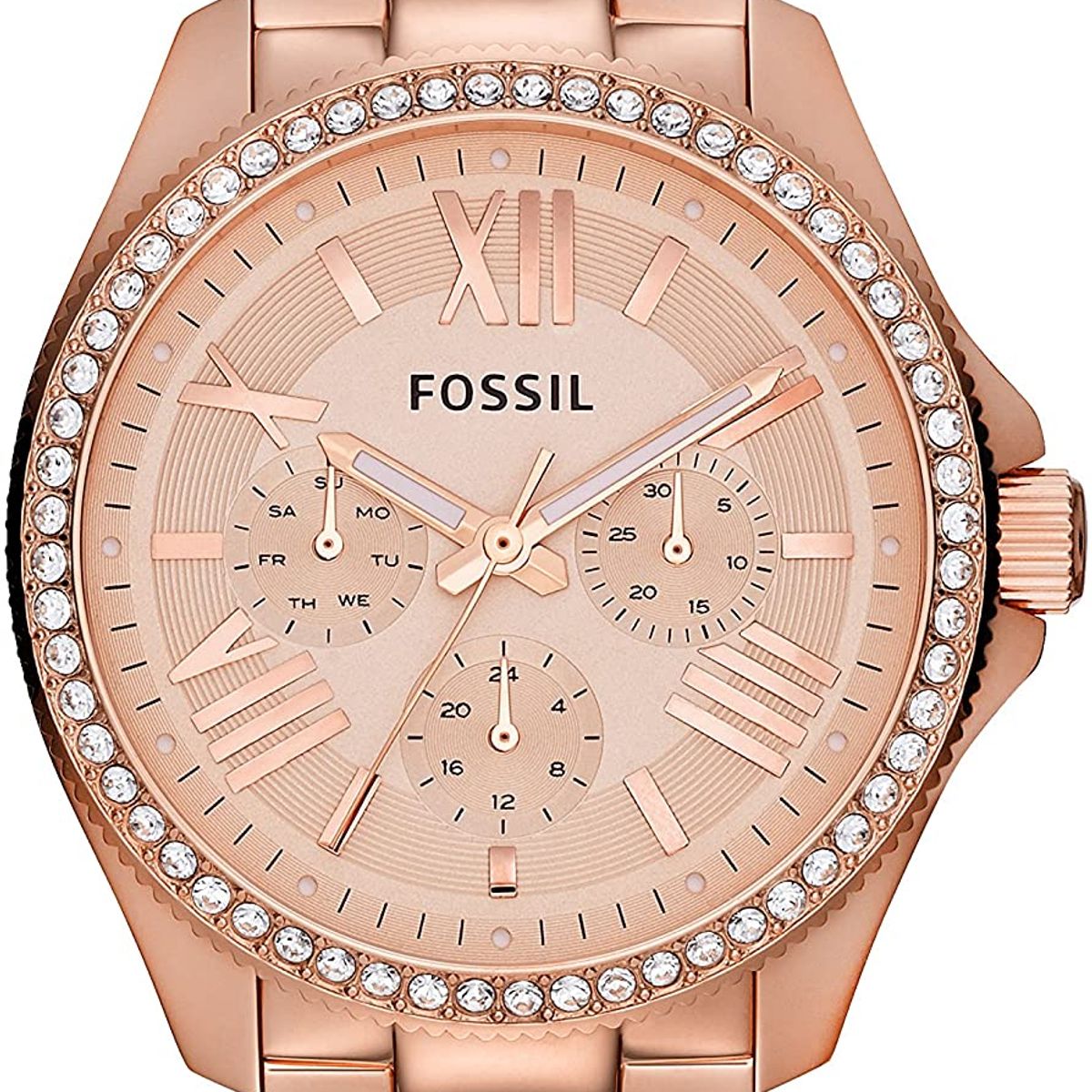 FOSSIL - Reloj Fossil Cecile AM4483 Rose gold De Acero inoxidable Para Mujer.