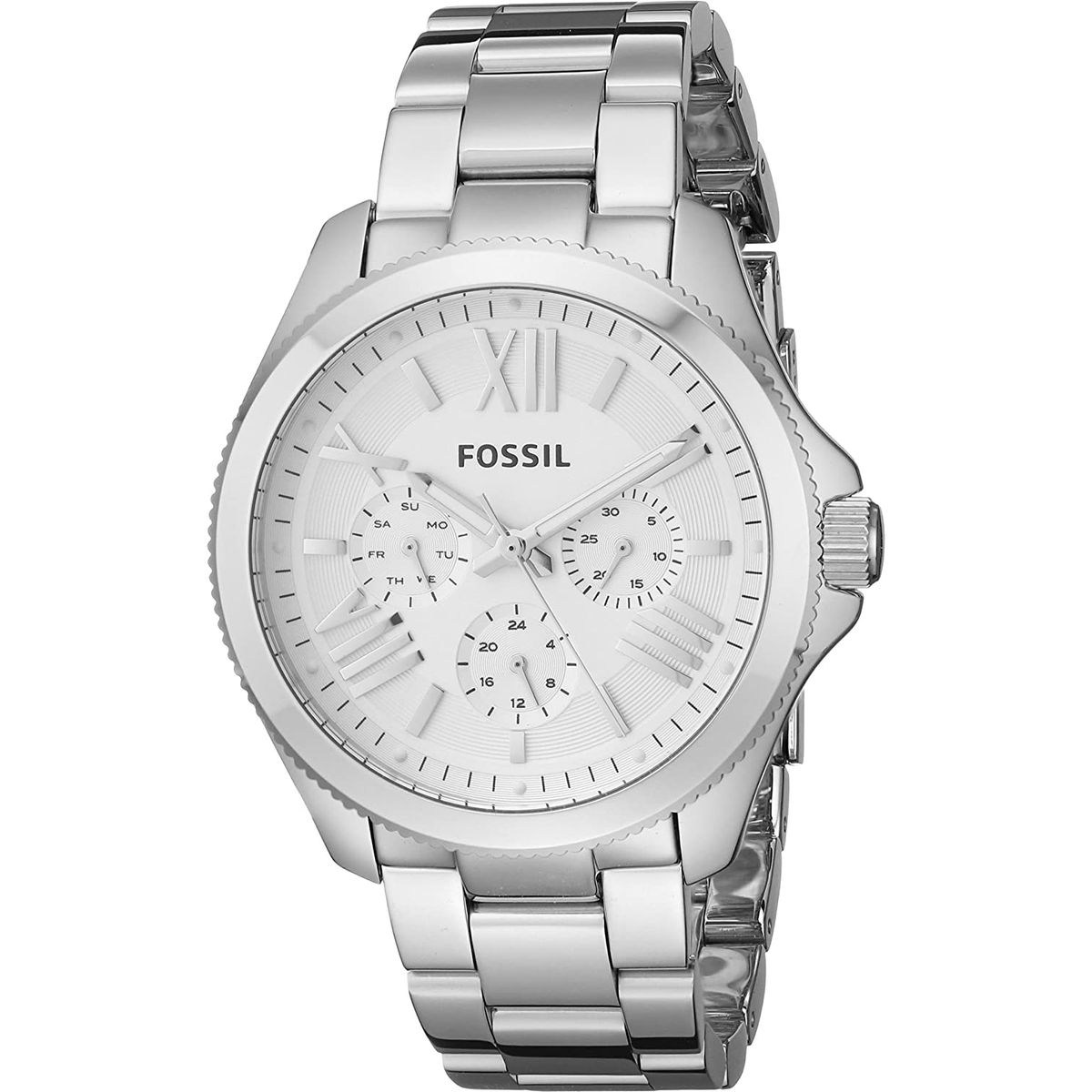 FOSSIL - Reloj Fossil Cecile AM4509 Plateado De Acero inoxidable Para Mujer.