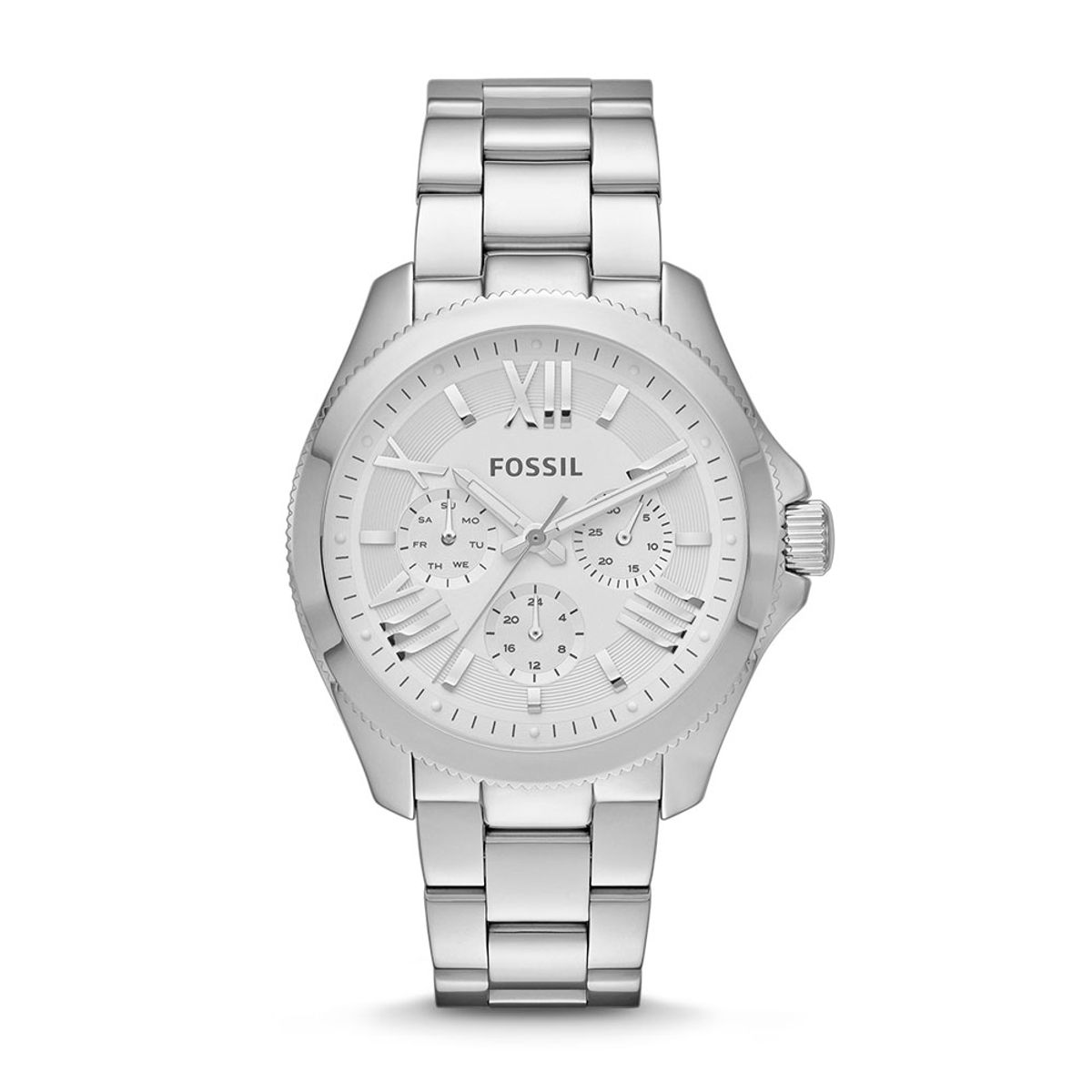 FOSSIL - Reloj Fossil Cecile AM4509 Plateado De Acero inoxidable Para Mujer.