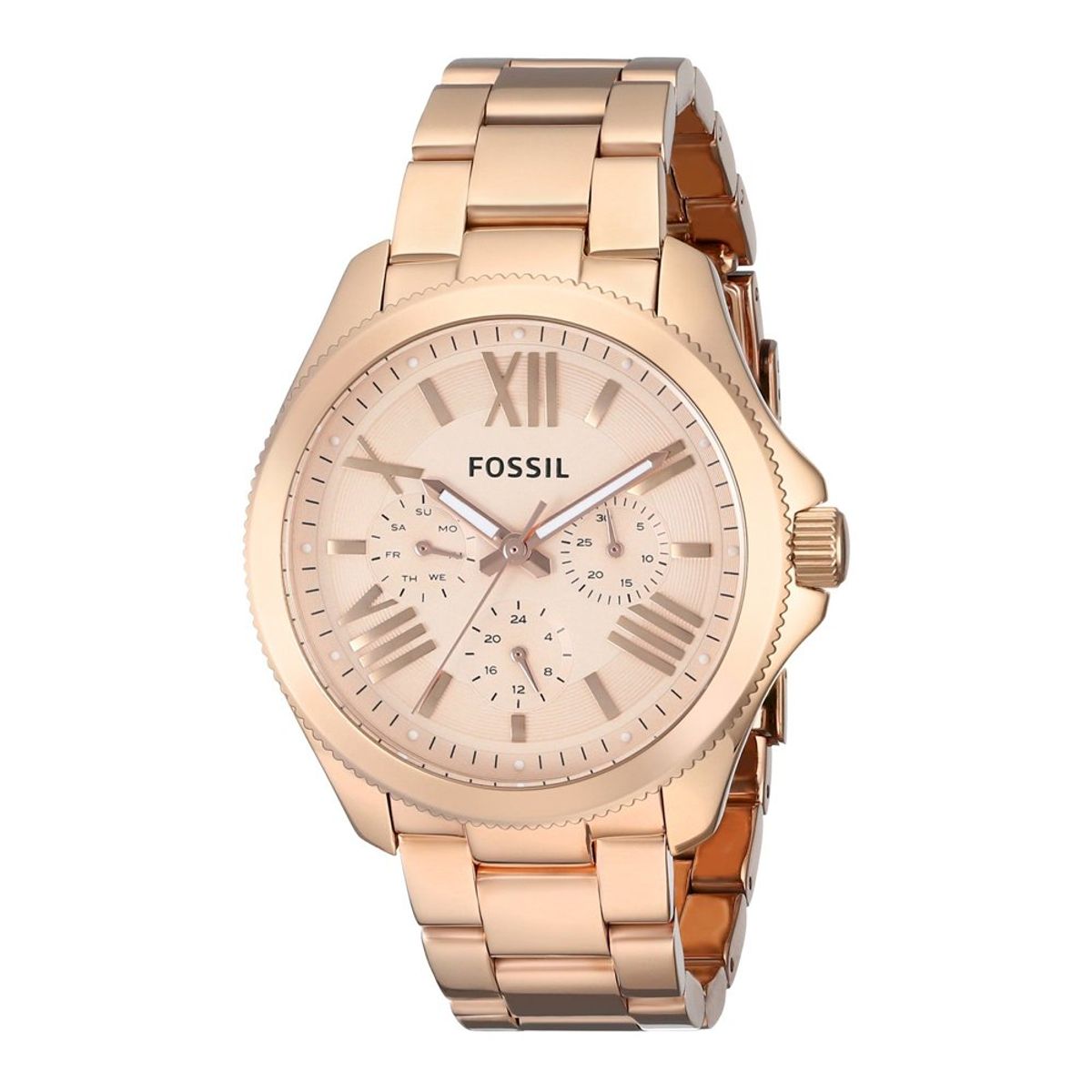 FOSSIL - Reloj Fossil Cecile AM4511 Rose gold De Acero inoxidable Para Mujer.