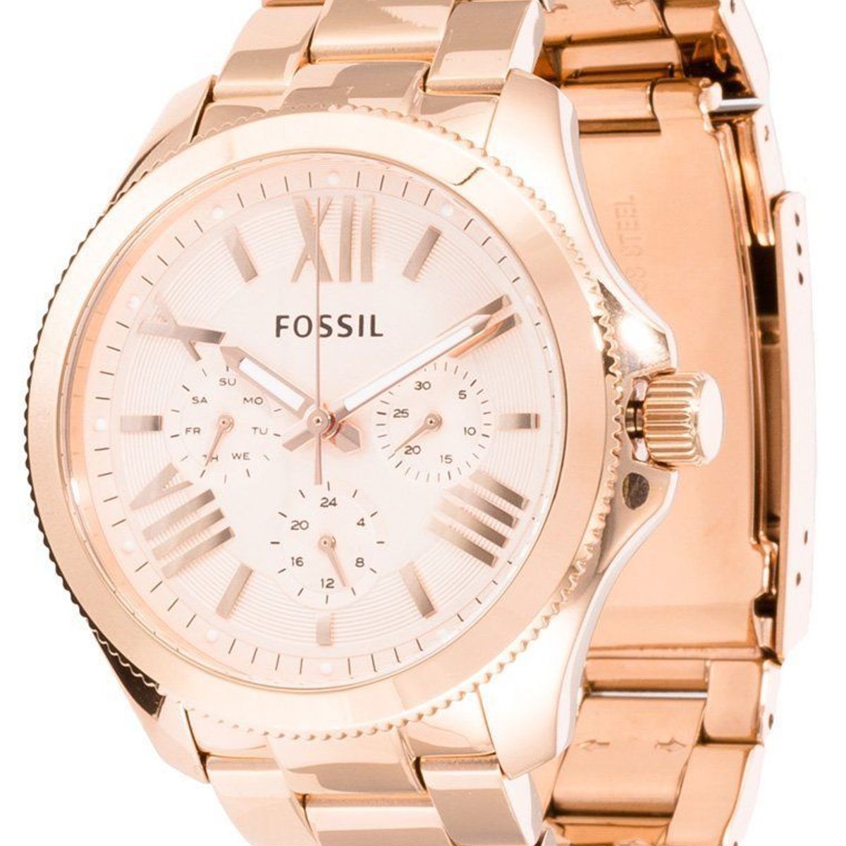 FOSSIL - Reloj Fossil Cecile AM4511 Rose gold De Acero inoxidable Para Mujer.