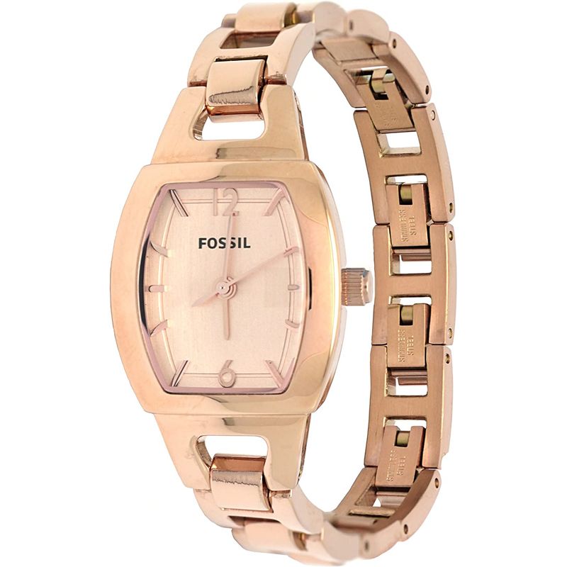 FOSSIL - Reloj Fossil Isobel BQ1069 Rose gold De Acero inoxidable Para Mujer.