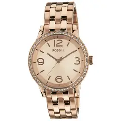 FOSSIL - Reloj Other-La BQ1420 Rose gold De Acero inoxidable Para Mujer.